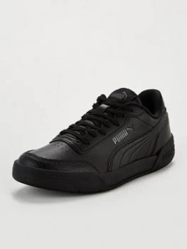 image of Puma Caracal Junior Trainers - Black/Grey