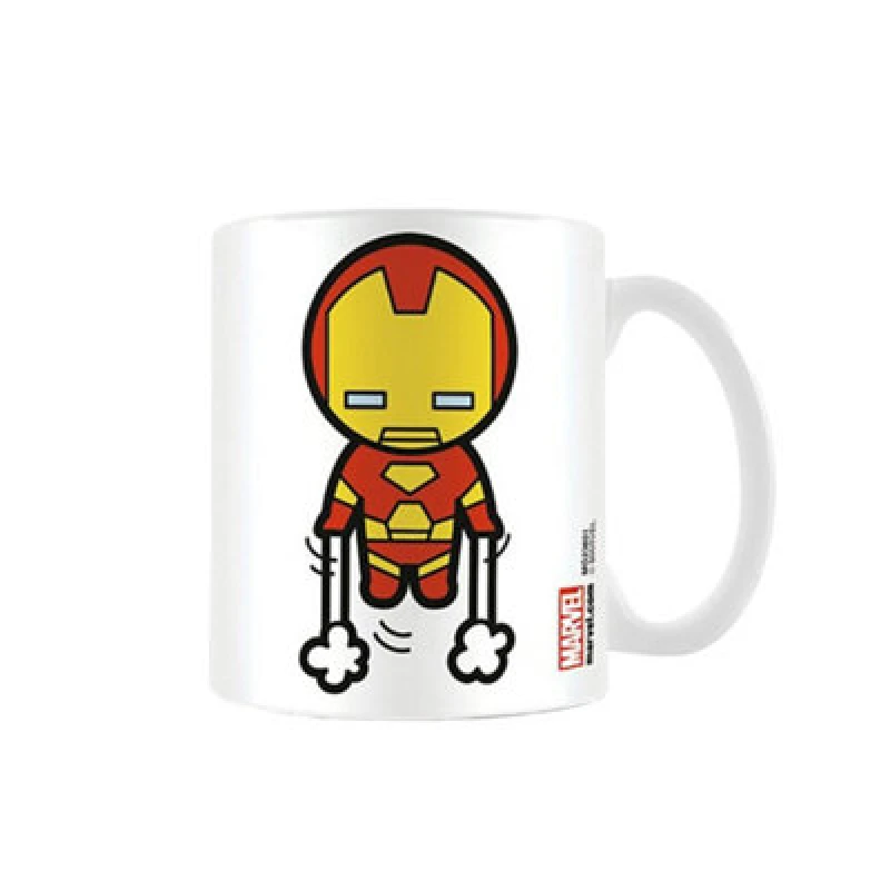 Image of Iron Man Kawaii Mug White unisex