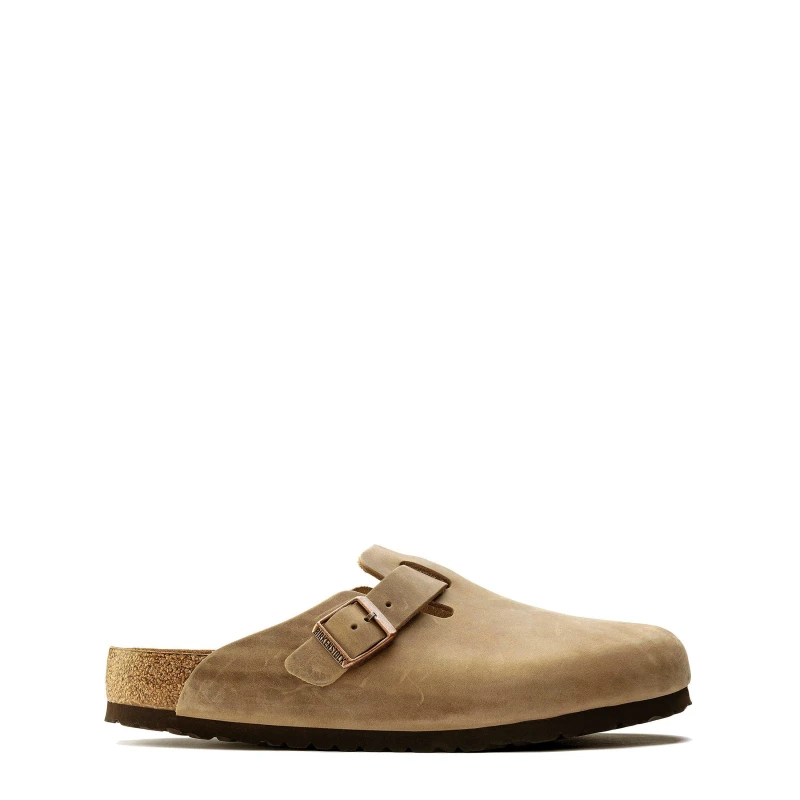 Image of Birkenstock Boston Oiled Leather Tabacco Brown female 4.5 (37)