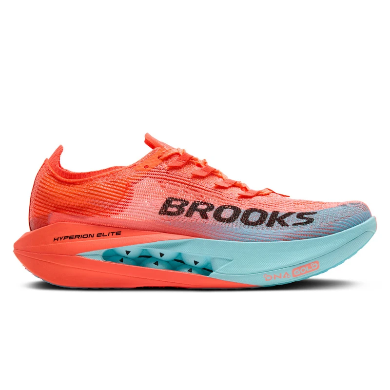 Image of Brooks Brooks Hyperion Elite 5 Unisex Pink Clay/atomizer Blue - Pink / Standard / 7.5