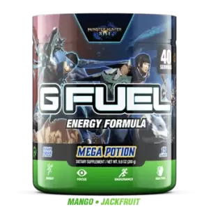 image of G Fuel Mega Potion (40 Servings) Elite Energy and Endurance Formula