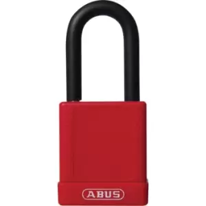 image of 74/40 40mm Aluminium Padlock 1-Key Red