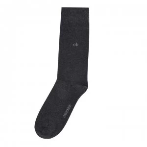 Image of Calvin Klein Carter 2 Pack Socks - Grey Mix