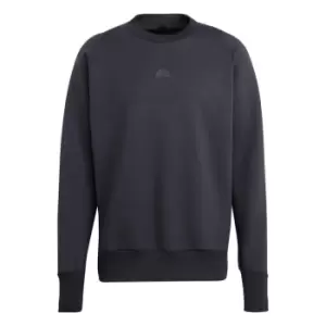 image of adidas Z.N.E. Crew Sweater Mens - Black