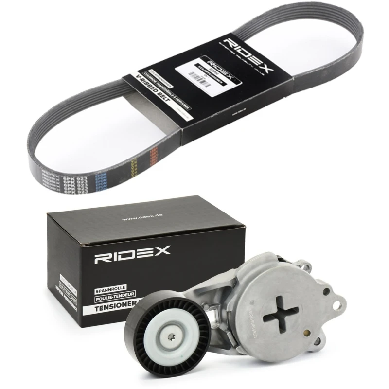 Image of RIDEX 542R0812 V-ribbed belt set V-Ribbed Belt Set (542)