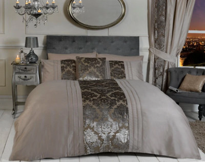 Image of Rapport Home Imogen Duvet Set With Pillowcase