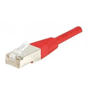 image of Patch Cord RJ45 CAT.5e F/UTP Red - 5 M Copper/Aluminium