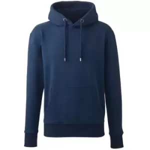 Image of Anthem Mens Organic Hoodie (S) (Navy)