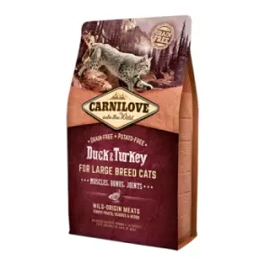 Carnilove Large Breed Adult Duck and Turkey Cat Food 2kg