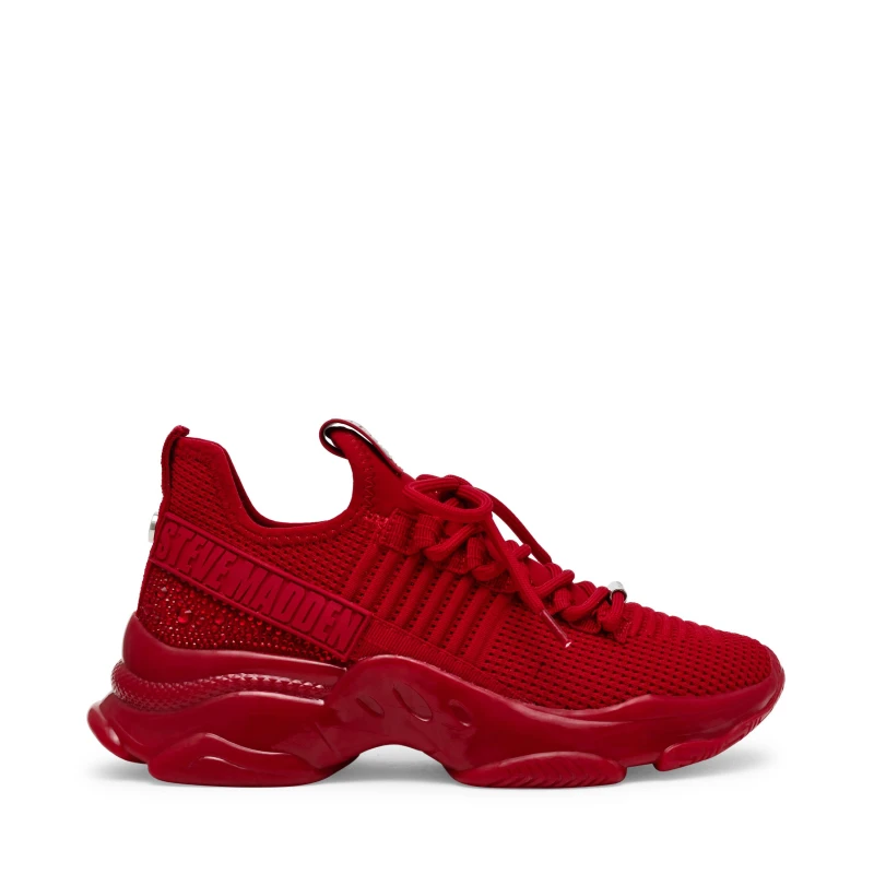 Image of Steve Madden Maxilla-R-E Trainers Cherry female 4 (37)
