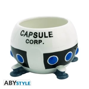 image of Dragon Ball - Capsule Corp Spaceship 3D Mug