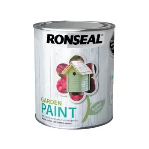Image of Ronseal Garden Paint Sapling Green - 750ml