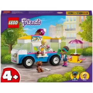 image of LEGO Friends: Ice-Cream Truck Toy 4+ Set with Andrea (41715)