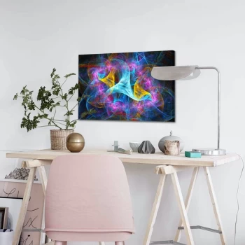 Image of 4570ABSC - 009 Multicolor Decorative Canvas Painting
