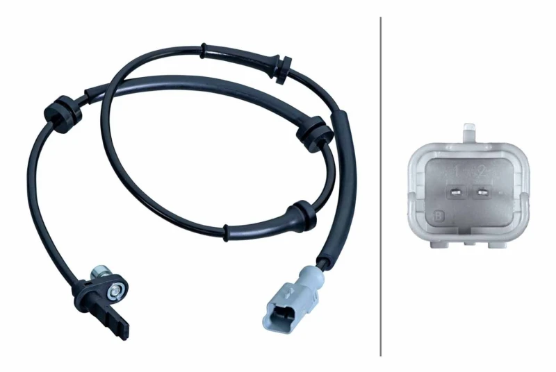 Image of HELLA ABS sensor HELLA 6PU 358 251-001