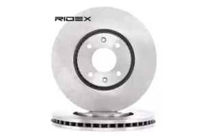Image of RIDEX Brake disc 82B0289 Brake rotor,Brake discs CITROEN,C5 II Break (RE_),C5 I (DC_),C5 I Break (DE_),C5 II (RC_),Xantia Schragheck (X1_, X2_)