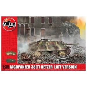 image of JagdPanzer 38 tonne Hetzer Late Version 1:35 Tank Air Fix Model Kit