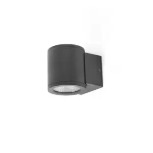 Tond 1 Light Dark Grey LED Wall Lamp 3000K 6W 3000K IP54