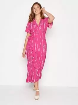 Image of Long Tall Sally Pink Tie Dye Dres, Pink, Size 10, Women