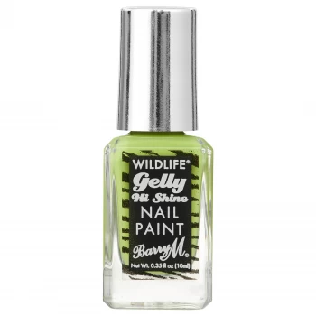 Image of Barry M Cosmetics Wildlife Nail Paint 10ml (Various Shades) - Rainforest Green
