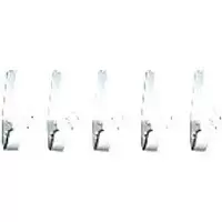Image of Paperflow Freestanding Coat Stand Steel easyCloth Model A350 x 350 x 1750 mm Silver