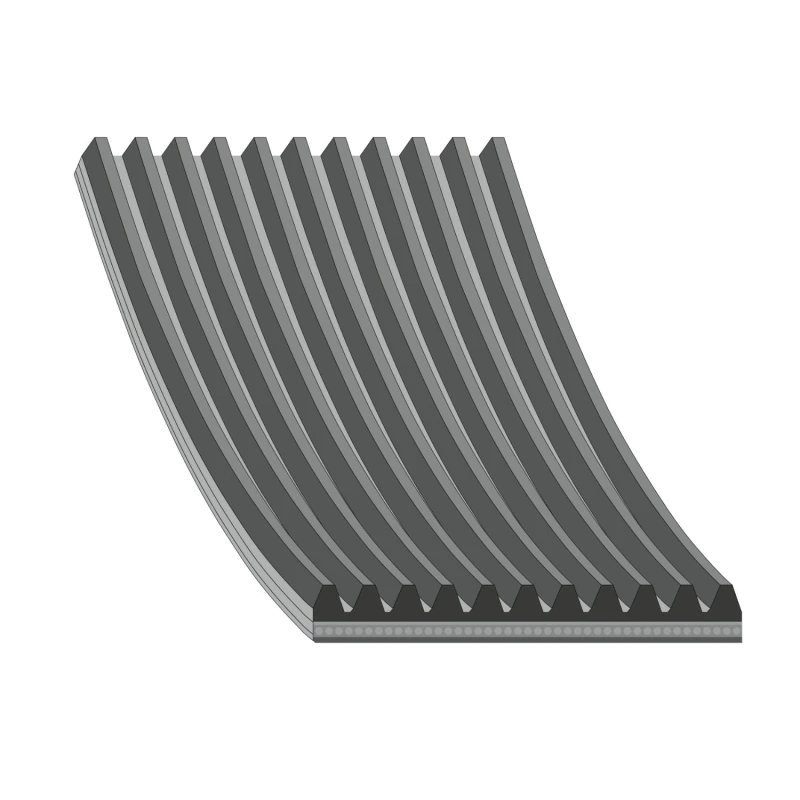 Image of FEBI BILSTEIN 45913 V-ribbed belt EPDM (ethylene propylene diene Monomer (M-class) rubber) V-Ribbed Belts (305)