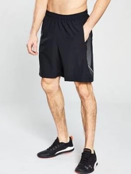 Image of Urban Armor Gear Woven Graphic Shorts - Black Steel/Steel, Size 2XL, Men
