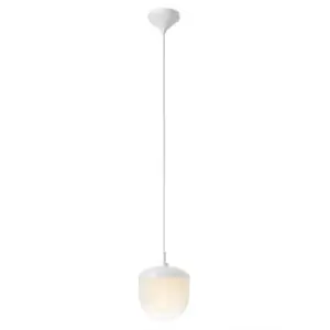 image of Magia 18cm Globe Pendant Ceiling Light White, E27