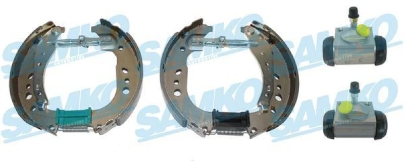 Image of SAMKO Brake Shoe Set SAMKO KEG836