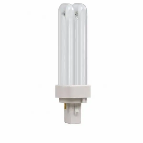 Image of Crompton 13W CFL G24d-1 2 Pin Opal D Type Bulb - White CLD13SW