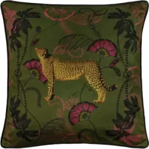 Image of Tropica Cheetah Cushion Khaki