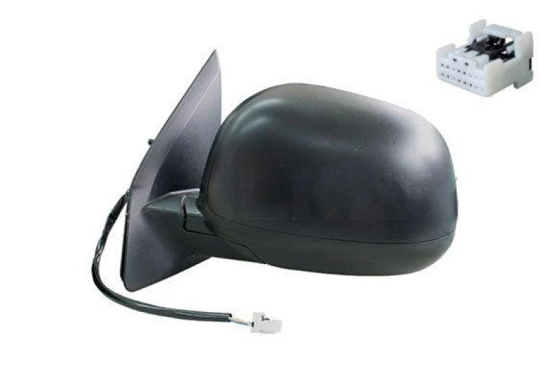 Image of ALKAR 9027859 Wing mirror Left, Electric, Convex, primed Outside Mirror (50)