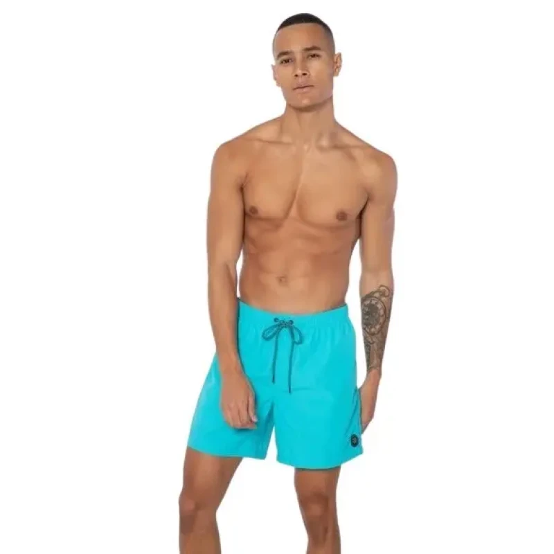 Image of Protest Beach shorts Protest Faster Bleu Male M 2711100-846