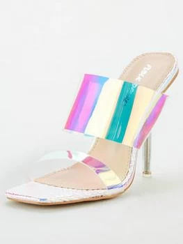 image of Public Desire Prom Heeled Sandal - Multi