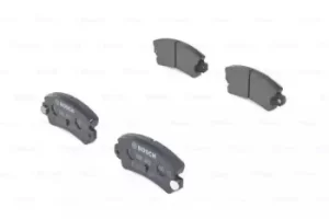 Image of Bosch 0986463490 BP638 Brake Pad Set Disc Brake Rear Axle