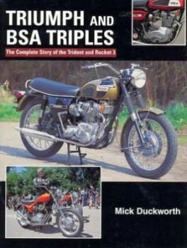 Image of Triumph and Bsa Triples by Mick Duckworth Paperback