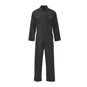 image of SuperTouch XXL Coverall Basic with Popper Front Opening PolyCotton