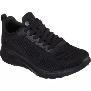 Image of Skechers Womens Bob Squad Chaos Face Off Lace Up Trainers UK Size 3 (EU 36)