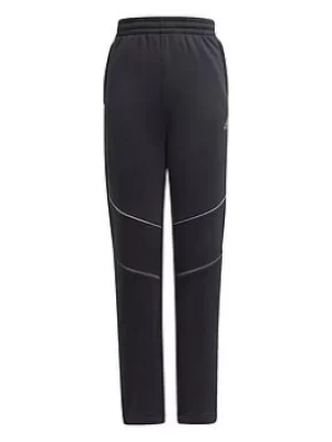 Image of adidas Junior Boys Xfg Warm Pant, Grey/Black, Size 13-14 Years