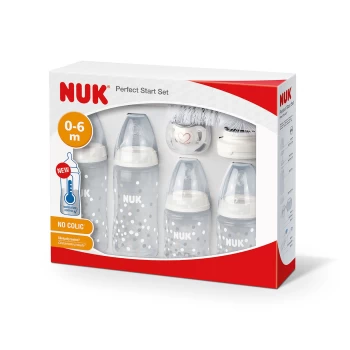Image of NUK First Choice Perfect Starter Set + Temperature Control