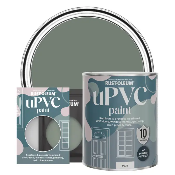 Image of Rust-Oleum uPVC Paint, Matt Finish - SERENITY - 750ml