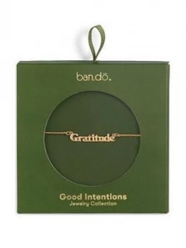 image of Ban.Do Good Intentions Necklace, Gratitude