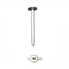 Image of Paper Binders 32mm Tinned Steel with Washers 1 x Pack of 200