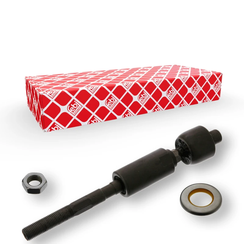 Image of FEBI BILSTEIN 44161 Inner Tie Rod Front Axle Right, with locking plate Inner Tie Rod (51)