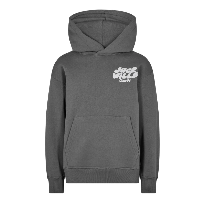 Image of Jack Wills WIlls Juniors Hoodie - Grey Grey S