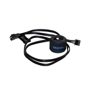 Image of Alphacool Aurora Hard Tube Digital RGB LED Ring 16mm - Black