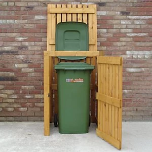 image of Shire 3 x 3ft Single Wheelie Bin Store