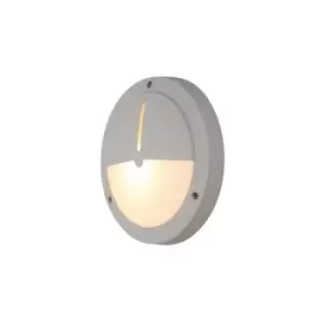 Image of Garden wall lamp Daru 1 bulb White sand
