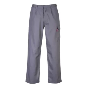 Image of Portwest BZ31 Bizweld Cargo Pants Grey 5XL 31"