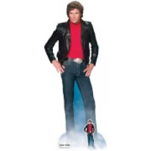 image of Knight Rider Michael Knight (David Hasselhoff) Oversized Cardboard Cut Out